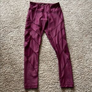 Reflex Purple Leggings with Elastic Waistband